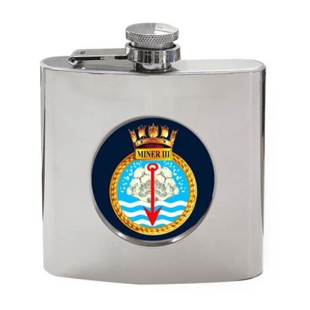 HMS Miner III, Royal Navy Hip Flask