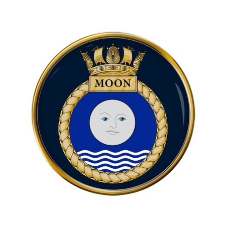 HMS Moon, Royal Navy Pin Badge