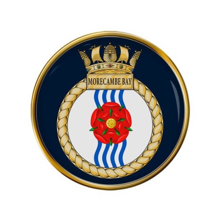 HMS Morecambe Bay, Royal Navy Pin Badge