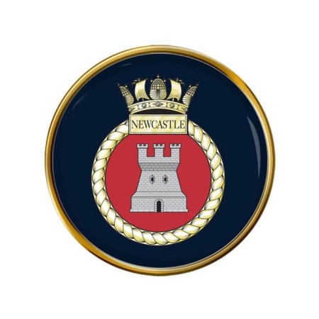 HMS Newcastle, Royal Navy Pin Badge