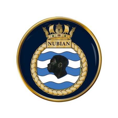 HMS Nubian, Royal Navy Pin Badge