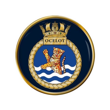 HMS Ocelot, Royal Navy Pin Badge