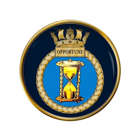 HMS Opportune, Royal Navy Pin Badge