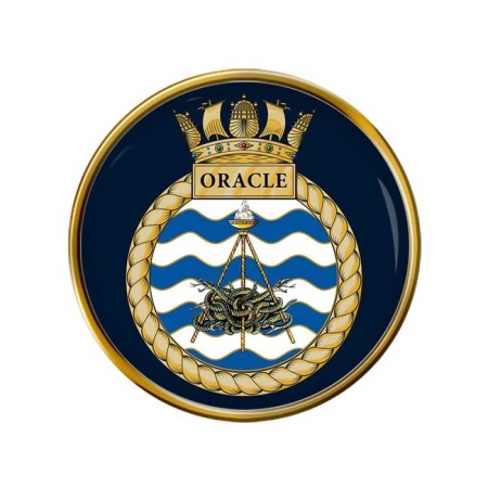 HMS Oracle, Royal Navy Pin Badge
