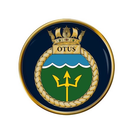 HMS Otus, Royal Navy Pin Badge