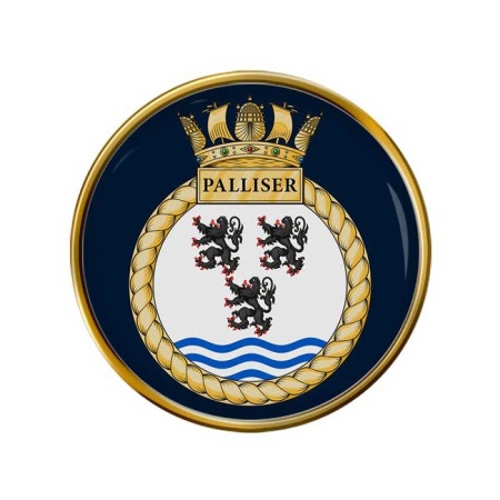 HMS Palliser, Royal Navy Pin Badge