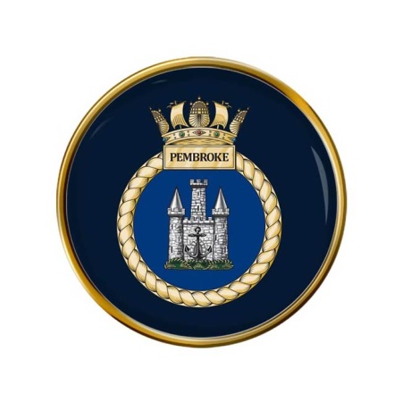 HMS Pembroke, Royal Navy Pin Badge