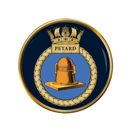HMS Petard, Royal Navy Pin Badge