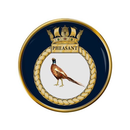 HMS Pheasant, Royal Navy Pin Badge