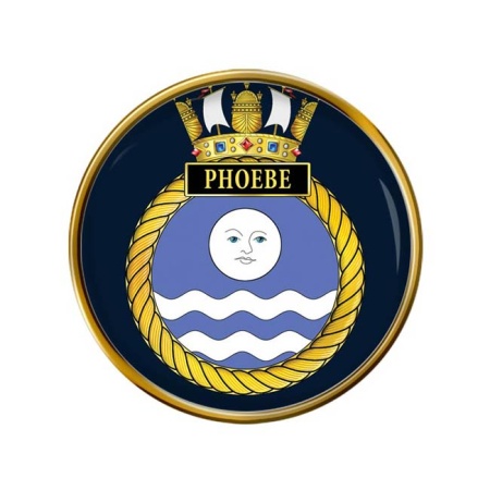 HMS Phoebe, Royal Navy Pin Badge
