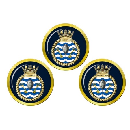 HMS Pollington, Royal Navy Golf Ball Markers