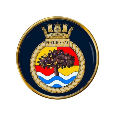 HMS Porlock Bay, Royal Navy Pin Badge