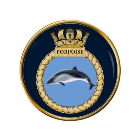 HMS Porpoise, Royal Navy Pin Badge