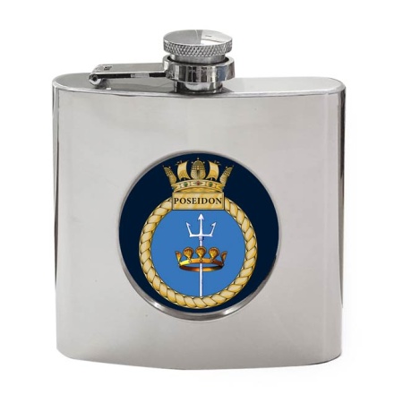 HMS Poseidon, Royal Navy Hip Flask