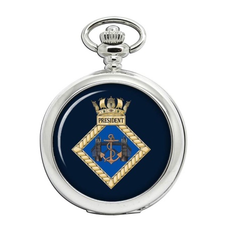 HMS President, Royal Navy Pocket Watch