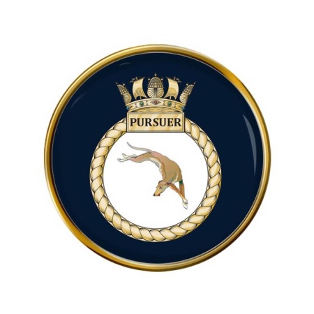 HMS Pursuer, Royal Navy Pin Badge