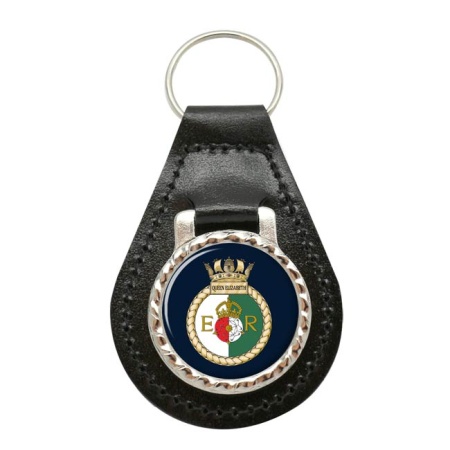 HMS Queen Elizabeth, Royal Navy Leather Key Fob