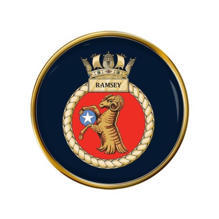 HMS Ramsey, Royal Navy Pin Badge