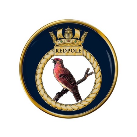 HMS Redpole, Royal Navy Pin Badge