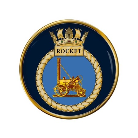 HMS Rocket, Royal Navy Pin Badge