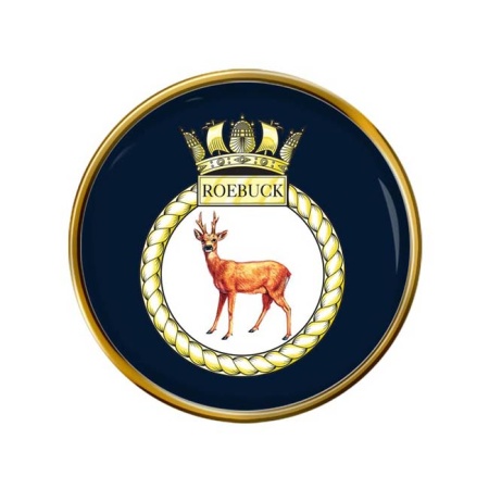 HMS Roebuck, Royal Navy Pin Badge