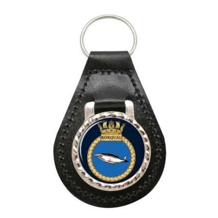 HMS Rorqual, Royal Navy Leather Key Fob