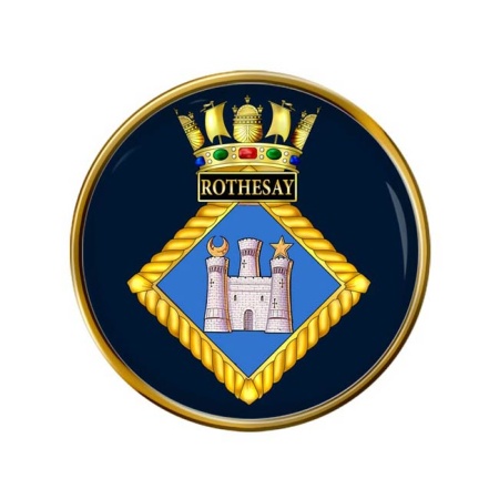 HMS Rothesay, Royal Navy Pin Badge
