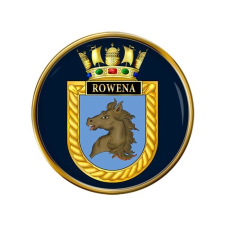 HMS Rowena, Royal Navy Pin Badge