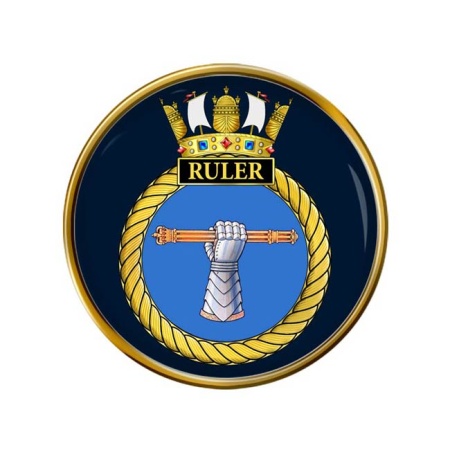 HMS Ruler, Royal Navy Pin Badge