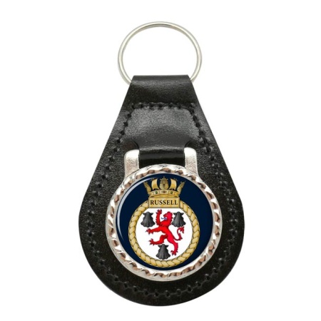 HMS Russell, Royal Navy Leather Key Fob