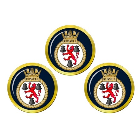 HMS Russell, Royal Navy Golf Ball Markers