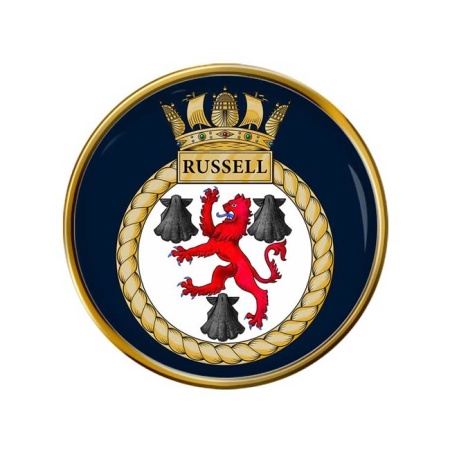 HMS Russell, Royal Navy Pin Badge
