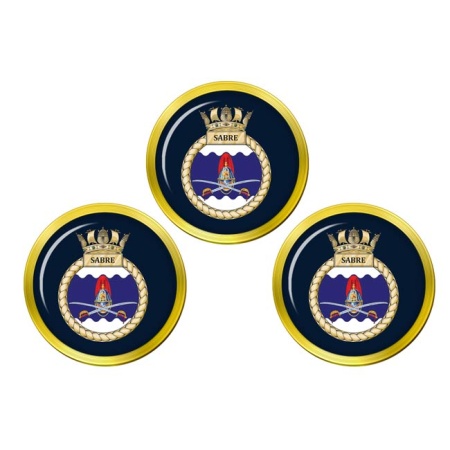 HMS Sabre, Royal Navy Golf Ball Markers