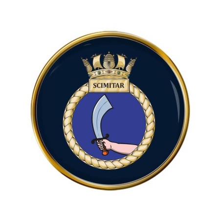 HMS Scimitar, Royal Navy Pin Badge