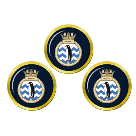 HMS Scott, Royal Navy Golf Ball Markers