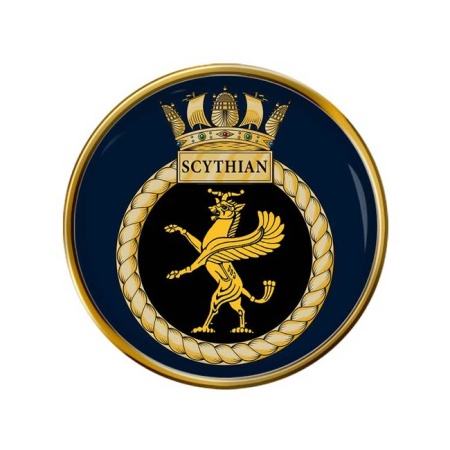 HMS Scythian, Royal Navy Pin Badge