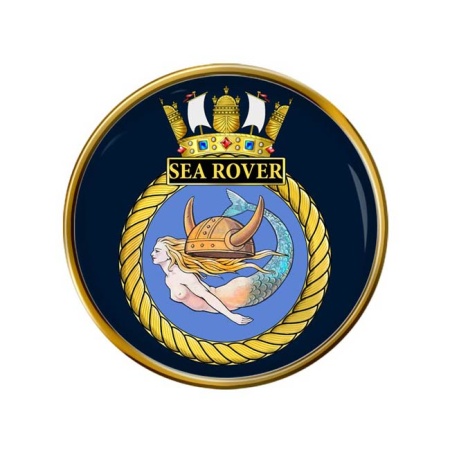 HMS Sea Rover, Royal Navy Pin Badge