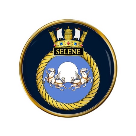 HMS Selene, Royal Navy Pin Badge