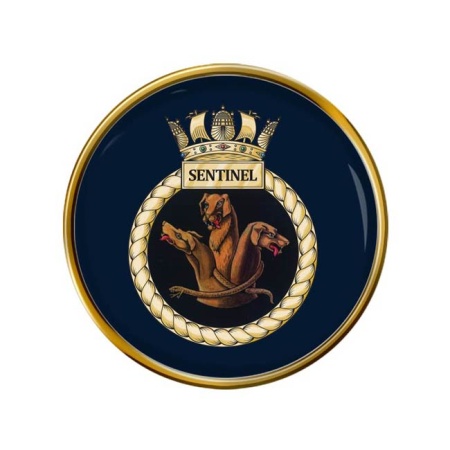 HMS Sentinel, Royal Navy Pin Badge