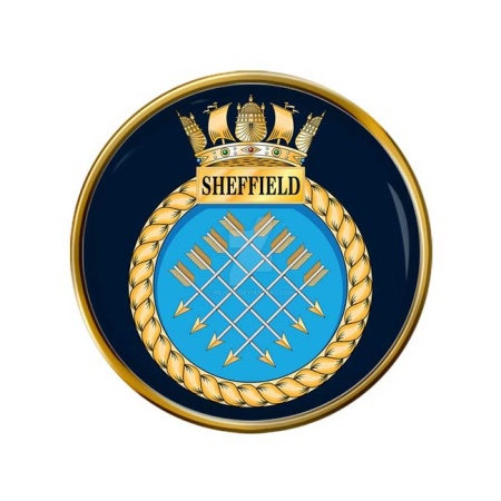 HMS Sheffield, Royal Navy Pin Badge