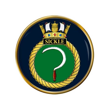 HMS Sickle, Royal Navy Pin Badge