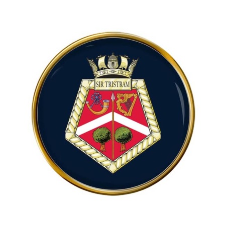 HMS Sir Tristram, Royal Navy Pin Badge