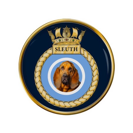 HMS Sleuth, Royal Navy Pin Badge