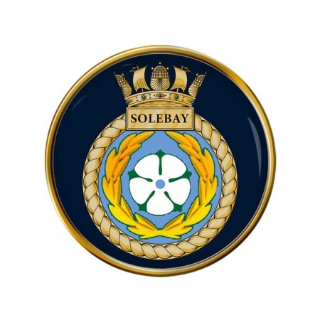 HMS Solebay, Royal Navy Pin Badge