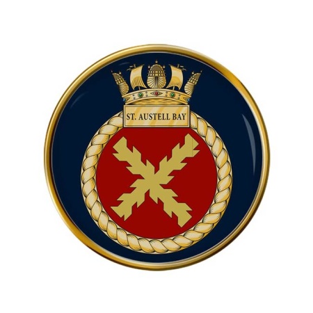 HMS St Austell Bay, Royal Navy Pin Badge
