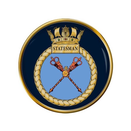 HMS Statesman, Royal Navy Pin Badge