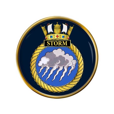 HMS Storm, Royal Navy Pin Badge
