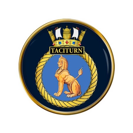 HMS Taciturn, Royal Navy Pin Badge