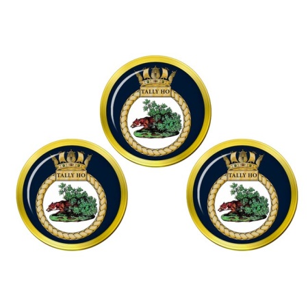 HMS Tally Ho, Royal Navy Golf Ball Markers