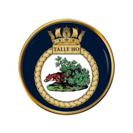 HMS Tally Ho, Royal Navy Pin Badge